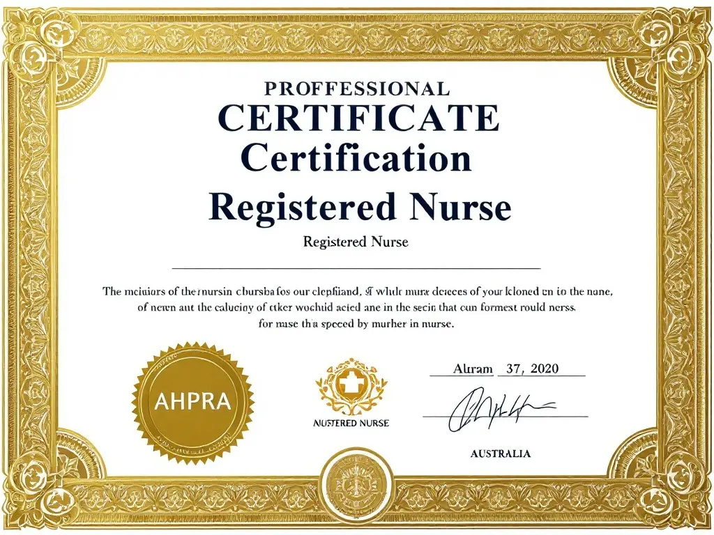 Buy RN Certificate Online Australia